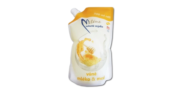 Miléne tekuté mýdlo mléko a med 500 ml náhradní náplň                                                                                                                                                                                                     
